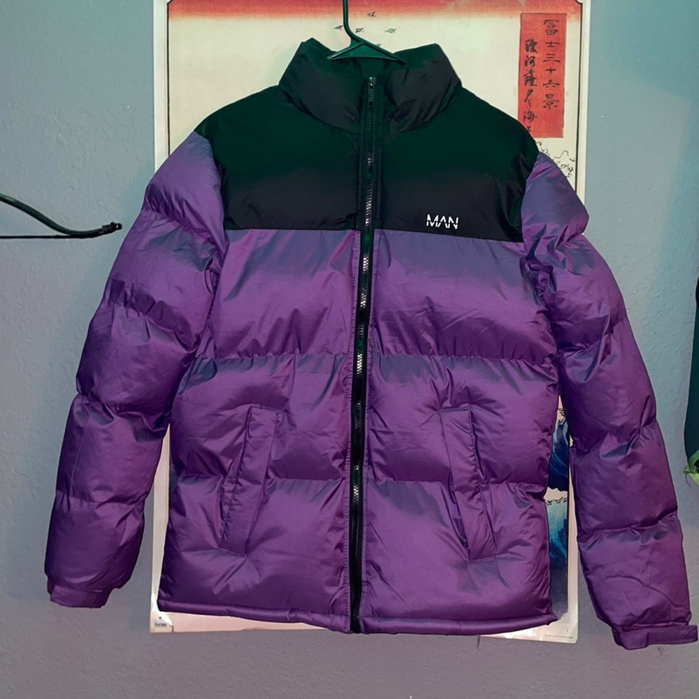 Purple Puffer Jacket